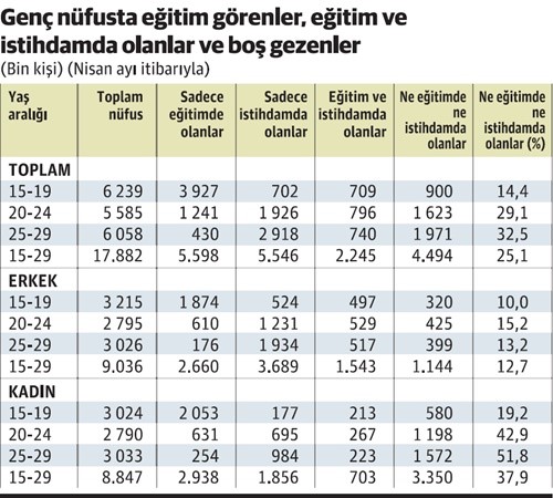Genç İşsiz Verileri