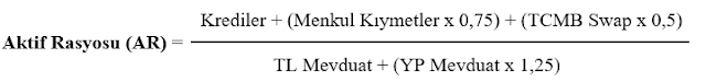 Aktif Rasyosu Formül